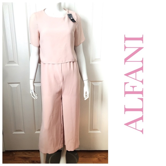 dressy pink jumpsuit